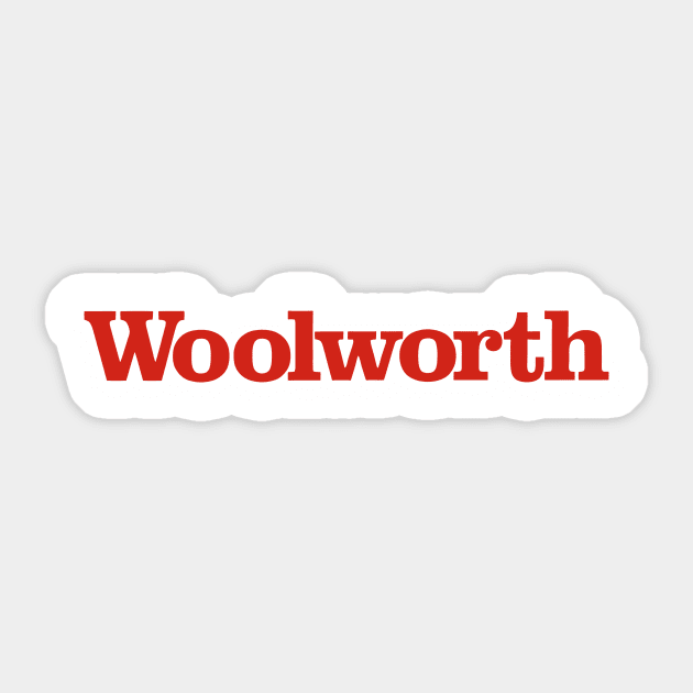 Woolworth Sticker by The Wayback Chronicles